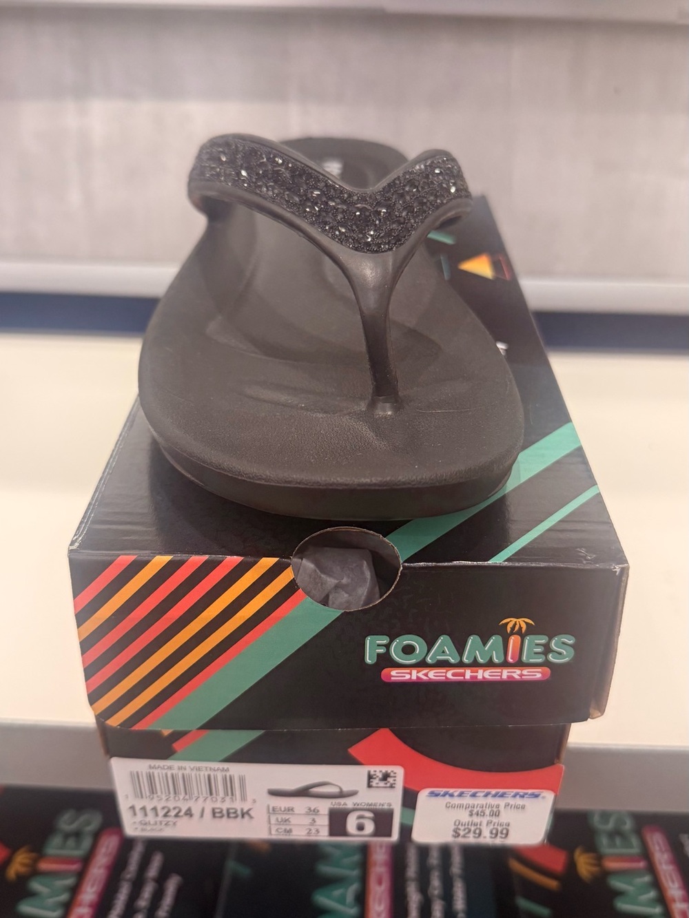 Skechers Foamies Black